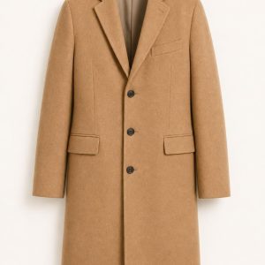 Camel Wool Blend Overcoat