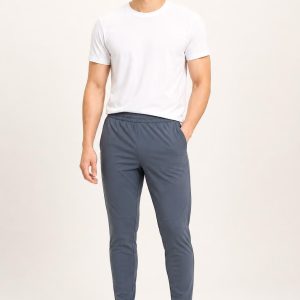 Slate Running Joggers worn with an adult model