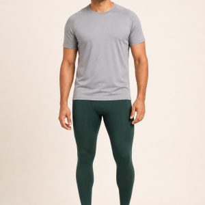 Men's Forest Compression Pants worn with an adult model