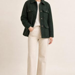 Women's Forest Field Jacket worn with an adult model