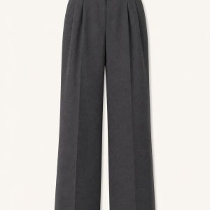 Charcoal Tailored Trousers